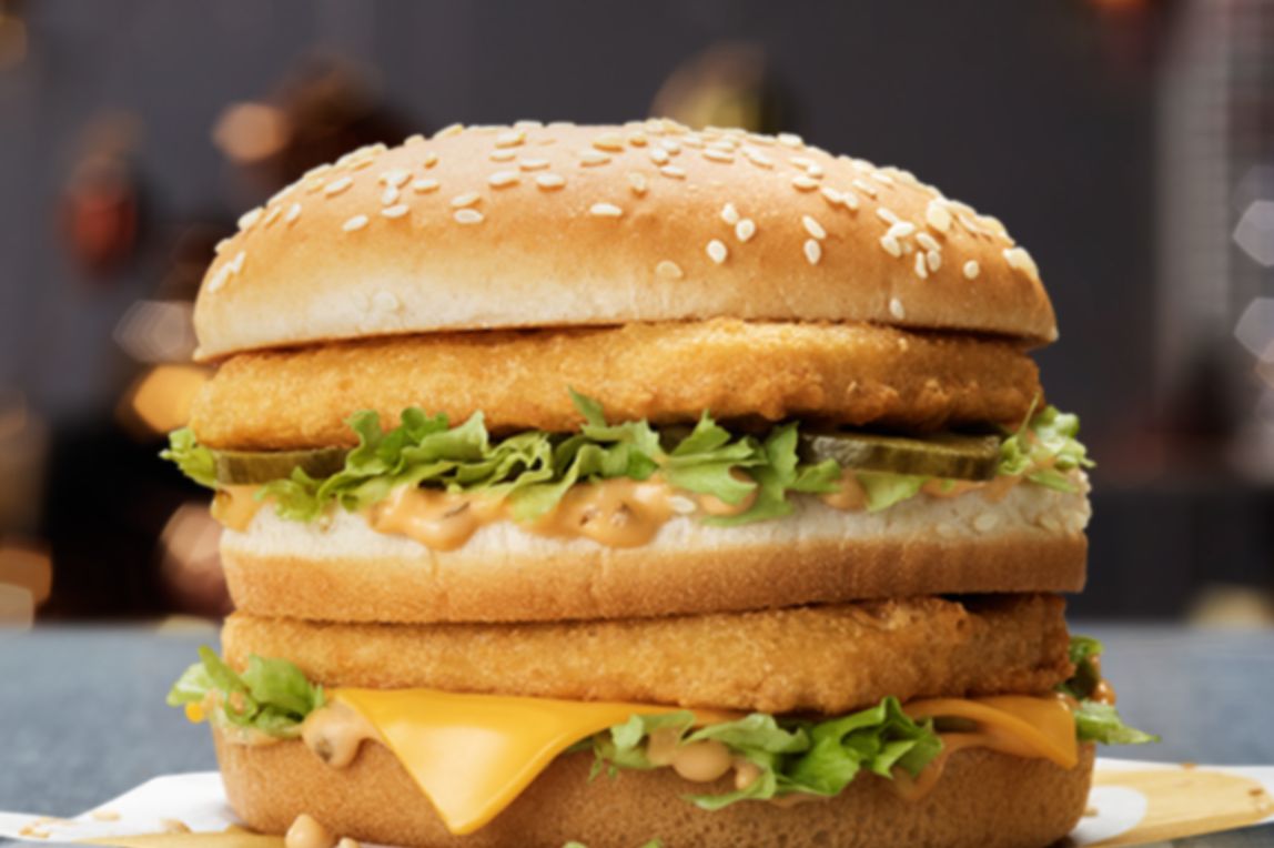 The Chicken Big Mac has landed! McDonald's UK